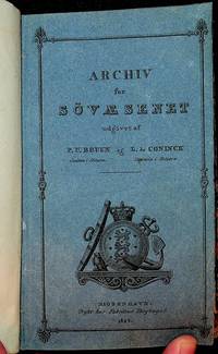 Archiv for Søvæsenet. Samlet og udgivet af P.U. Bruun ... og L. de Coninck [ Sovaesenet ]