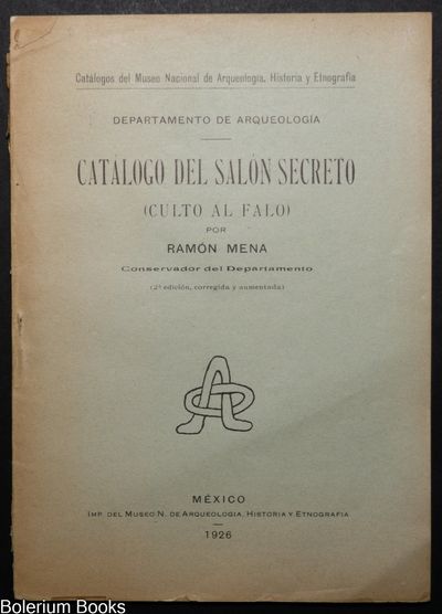 Catalogo del salon secreto (culto al falo)
