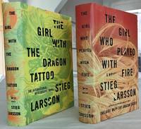 cover of The Girl With the Dragon Tattoo; The Girl Who Played With Fire; The Girl Who Kicked the Hornet's Nest; The Girl in the Spider's Web; The Girl Who Takes an Eye For an Eye, The Girl Who Lived Twice