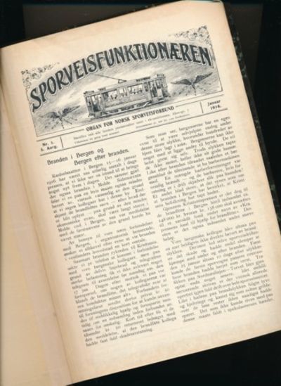 sporveisfunktionæren 1916. Organ for Norsk…