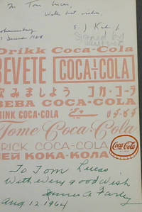 The Big Drink: The story of Coca-Cola by Kahn, E.J - 1960