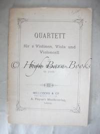Quartett fur 2 violinen, viola and violoncell