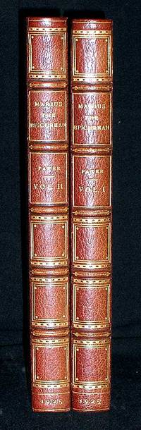 London. Macmillan and Co. 1925. Sumptuously bound by Sangorski and Sutcliffe in 3/4 gilt ruled burgu...