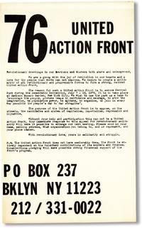 Broadside: United Action Front 76