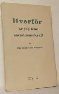 Hvarför är jag icke socialdemokrat? Några…