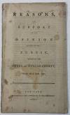REASONS, IN SUPPORT OF AN OPINION OFFERED TO THE PUBLIC, RESPECTING THE VOTES OF OTSEGO COUNTY, ON THE 7TH OF JUNE, 1792