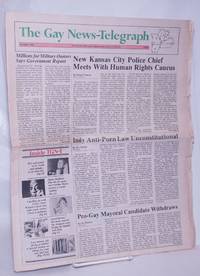 image of The Gay News-Telegraph: serving gay men_lesbians in the heart of America; December 1984: James Baldwin, Cloris Leachman, Jack Wrangler