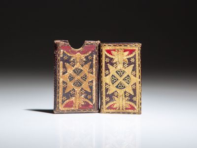 London: N/A, 1841. First Edition. Full leather. Very good. The Victoria Miniature Almanack, featurin...