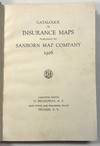 CATALOGUE OF INSURANCE MAPS PUBLISHED BY SANBORN MAP COMPANY. 1926