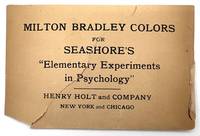 Milton Bradley Colors for Seashore's Elementary Experiments in Psychology