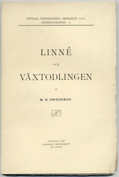 Linné och växtodlingen.