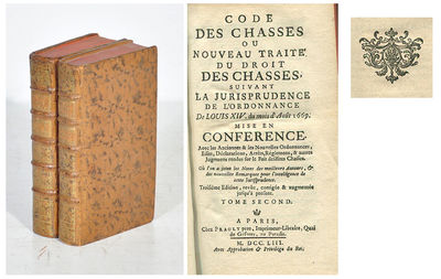 Code des chasses ou nouveau traité du droit des…