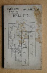 Brussels 6. Belgium. Geographical Section, General Staff, No 2364. de Folding Map - 1916