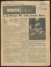 image of THE VILLAGE VOICE; A Newspaper of Greenwich Village