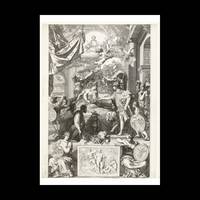 Allegory on the restoration of true religion in England with the arrival of the Prince of Orange,...
