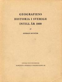 Geografiens historia i Sverige intill år 1800.