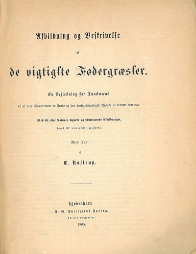 Afbildning og Beskrivelse af de vigtigste…