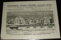 cover of Obermaier's System Mechanical Dyeing Process 1887 Illustrated Advertisement