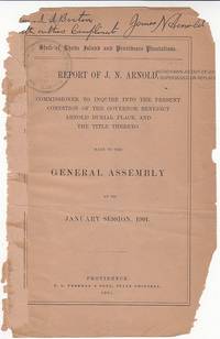 cover of Signature of James Newell Arnold - A collector and Publisher of Genealogical and Historical Records on the State of Rhode Island