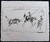 Picasso. Toros. Portfolio with 15 pochoirs + one Signed and Numbered Lithograph by Picasso. 1960.