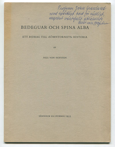 Bedeguar och Spina alba. Ett bidrag till…