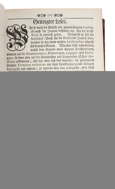 Reales Schul-Lexicon, Worinne nicht allein Von den Laendern, Staedten, Schloessern, Meeren, (...). (photo 3)