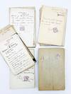 A file of correspondence by five artists: Sir Lawrence Alma-Tadema; Sir George Causen; Edward John Gregory; John William North; and William Stott (of Oldham); to the London picture dealer Charles Deschamps (about seven letters are to his assistant W. P. H. Groome or others), 1872-1888