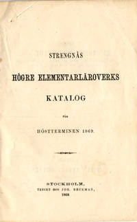 Strengnäs högre elementarläroverks katalog för…