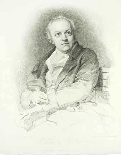 William Blake": frontispiece portrait to The Grave