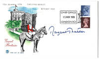 cover of Margaret Thatcher Autograph on a Great Britain First Day Cover 1978