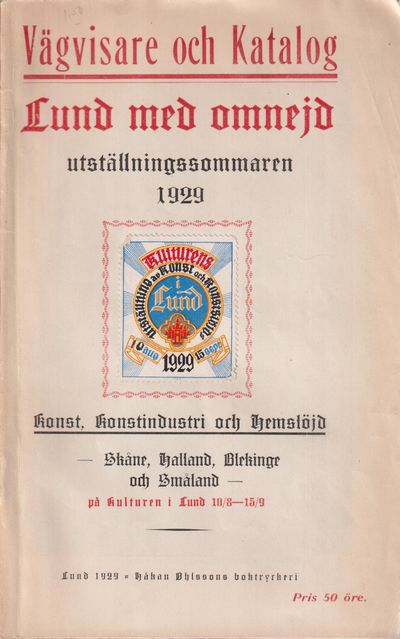 Vägvisare och katalog. Lund med omnejd…