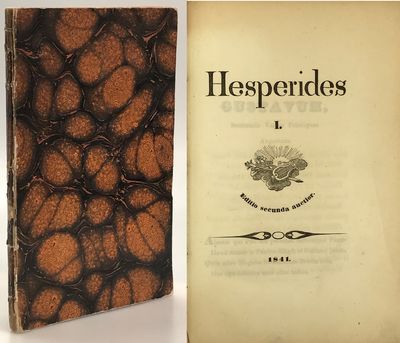 Hesperides. I. Editio secunda auctior. [Berolini…