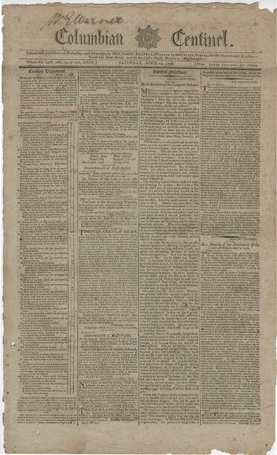 Reporting the Infamous XYZ Affair