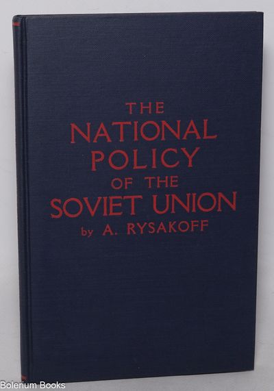 The national policy of the Soviet Union
