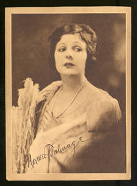 Photograph of Silent Movie Star Norma Talmage With A Fascimile of Her Signature