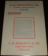 image of 1893 Illustrated Color Advertisement for C. H. Knight & Company of Chicago ILL