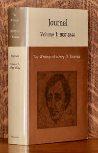 JOURNAL VOLUME 1 1837-1844 by Henry D, Thoreau - 1981
