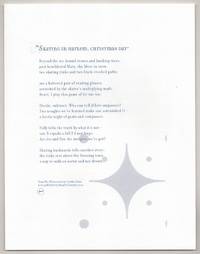 Skating in Harlem, Christmas Day