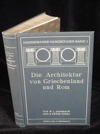 DIE ARCHITEKTUR VON GRIECHENLAND UND ROM. EINE…