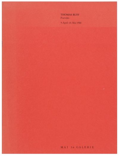 Porträts: 9. April-14 Mai 1988