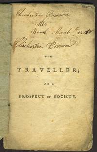 The Traveller; or a Prospect of Society a Poem