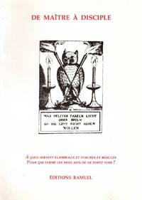 DE MAÎTRE À DISCIPLE