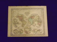 Map of the World in Hemispheres.