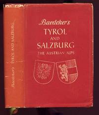Tyrol and Salzburg. Vorarlberg, Salzkammergut. Western Carinthia by Karl: Baedeker - Hardcover - 1961 - from Peter M Daly (SKU: 5384)
