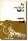 Woodstock Festival of Music and Art Summer, 1964 Program Guide