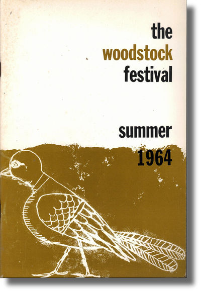 Woodstock Festival of Music and Art Summer, 1964 Program Guide
