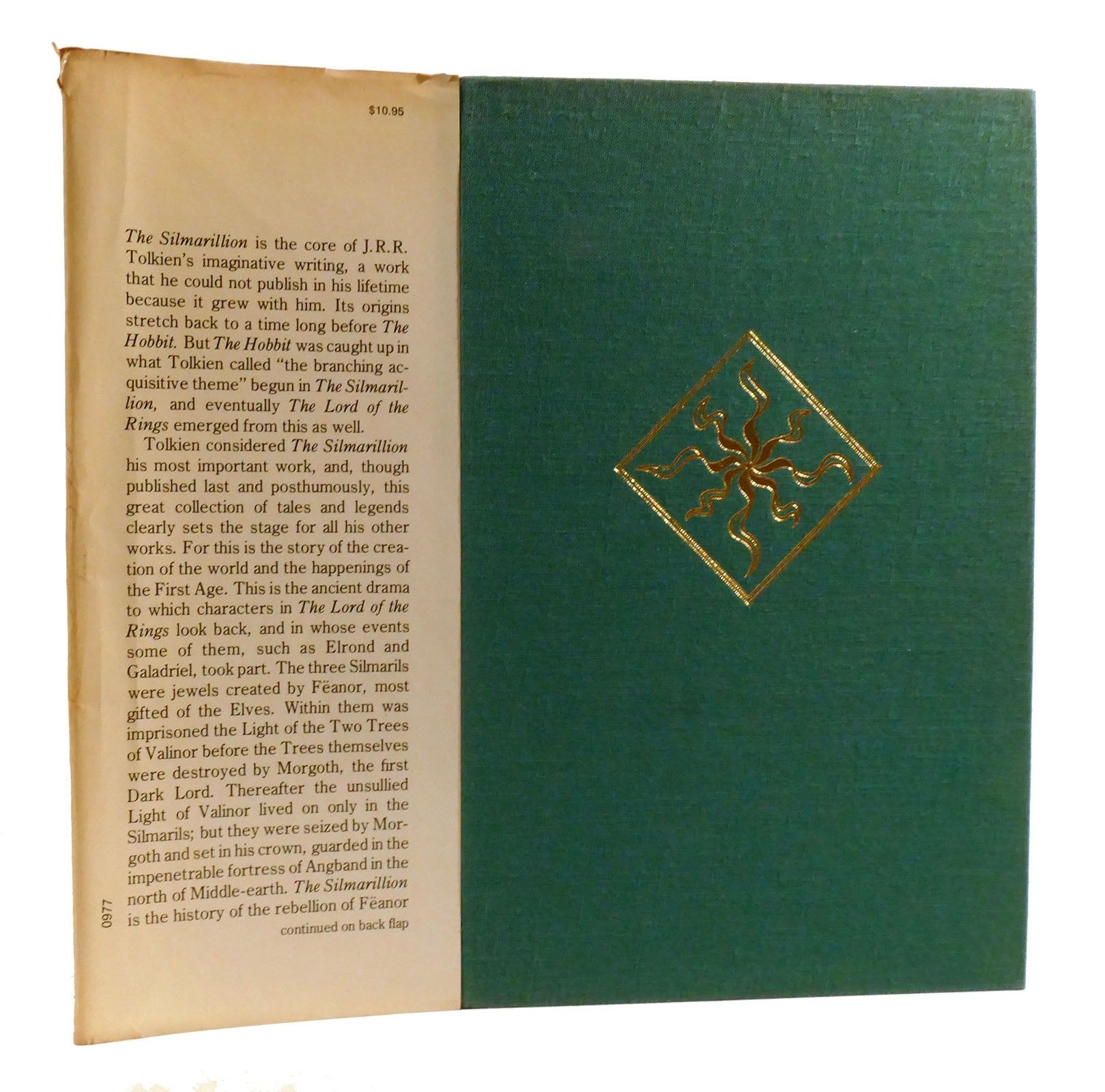 BIBLIO | THE SILMARILLION by J. R. R. Tolkien | Hardcover | 1977 ...