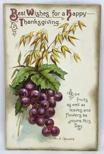 [POSTCARD] Best Wishes for a happy Thanksgiving