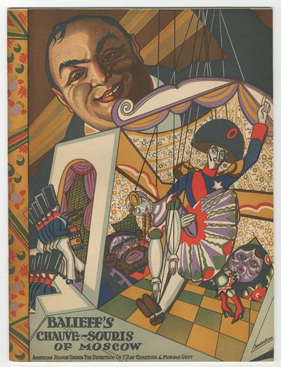 [Cover title]: Balieff's Chauve-Souris of Moscow: American Season under the Direction of F. Ray Comstock and Morris Geist