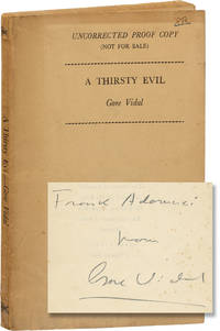 A Thirsty Evil (Uncorrected Proof, inscribed by the author)